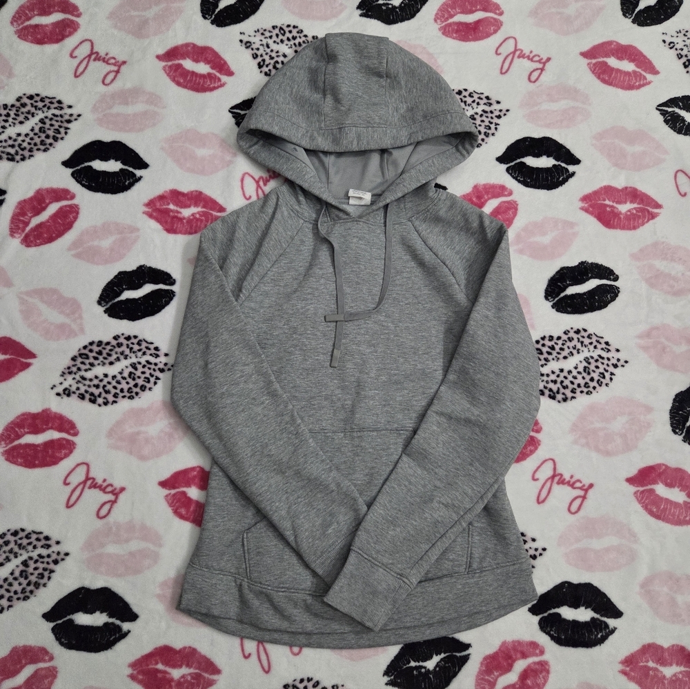 Grey Hoodie With Relaxed Fit
